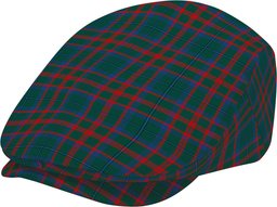 ScotsTee Shop Scottish Shaw of Tordarroch Hunting Modern Jeff Cap Tartan Flat Cap
