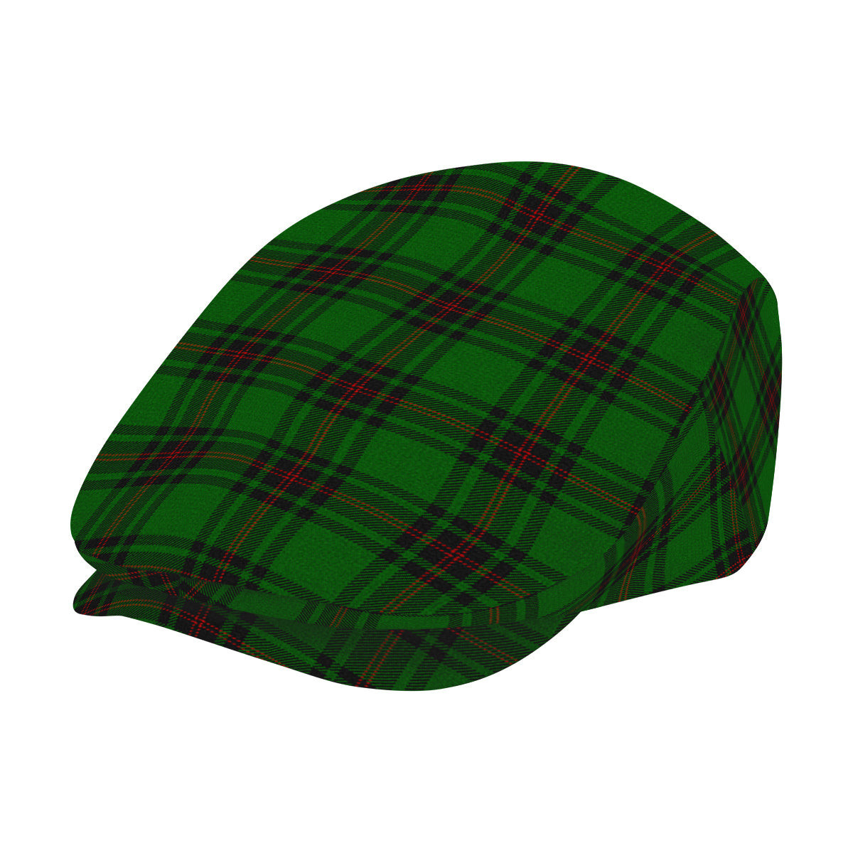 ScotsTee Shop Scottish Kirkcaldy SC Jeff Cap Tartan Flat Cap