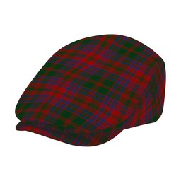ScotsTee Shop Scottish Stewart of Urrard Jeff Cap Tartan Flat Cap