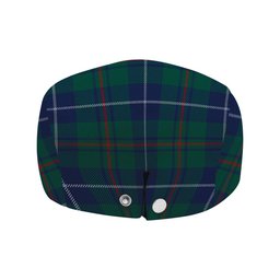 ScotsTee Shop Scottish Irvine of Bonshaw Tower Modern Jeff Cap Tartan Flat Cap
