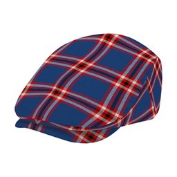 ScotsTee Shop Scottish Laing of Archiestown Modern Jeff Cap Tartan Flat Cap
