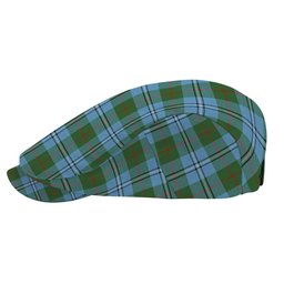 ScotsTee Shop Scottish Irvine of Glentulchan Modern Jeff Cap Tartan Flat Cap