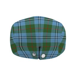ScotsTee Shop Scottish Irvine of Glentulchan Modern Jeff Cap Tartan Flat Cap