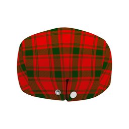 ScotsTee Shop Scottish McQueary Modern Jeff Cap Tartan Flat Cap