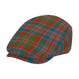 ScotsTee Shop Scottish MacDonald of Boisdale Ancient Jeff Cap Tartan Flat Cap