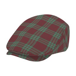 ScotsTee Shop Scottish MacGregor Hunting Ancient Jeff Cap Tartan Flat Cap