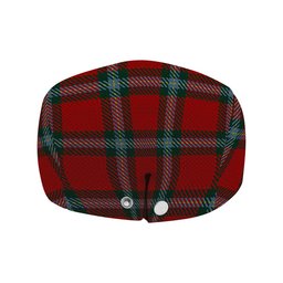 ScotsTee Shop Scottish McLaine of Loch Buie Jeff Cap Tartan Flat Cap