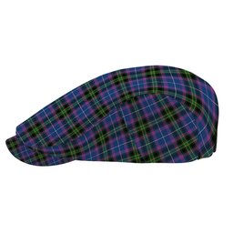 ScotsTee Shop Scottish Lang of Sherbrooke Modern Clan Jeff Cap Tartan Flat Cap