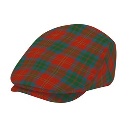 ScotsTee Shop Scottish McPherson of Cluny Ancient Jeff Cap Tartan Flat Cap