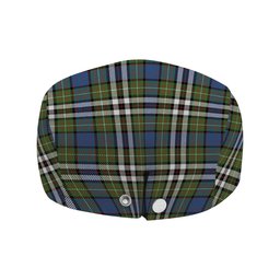 ScotsTee Shop Scottish McDonell of Glengarry Dress Ancient Jeff Cap Tartan Flat Cap