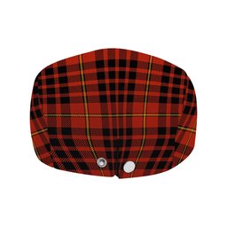 ScotsTee Shop Scottish MacDonald of Ardnamurchan Ancient Jeff Cap Tartan Flat Cap
