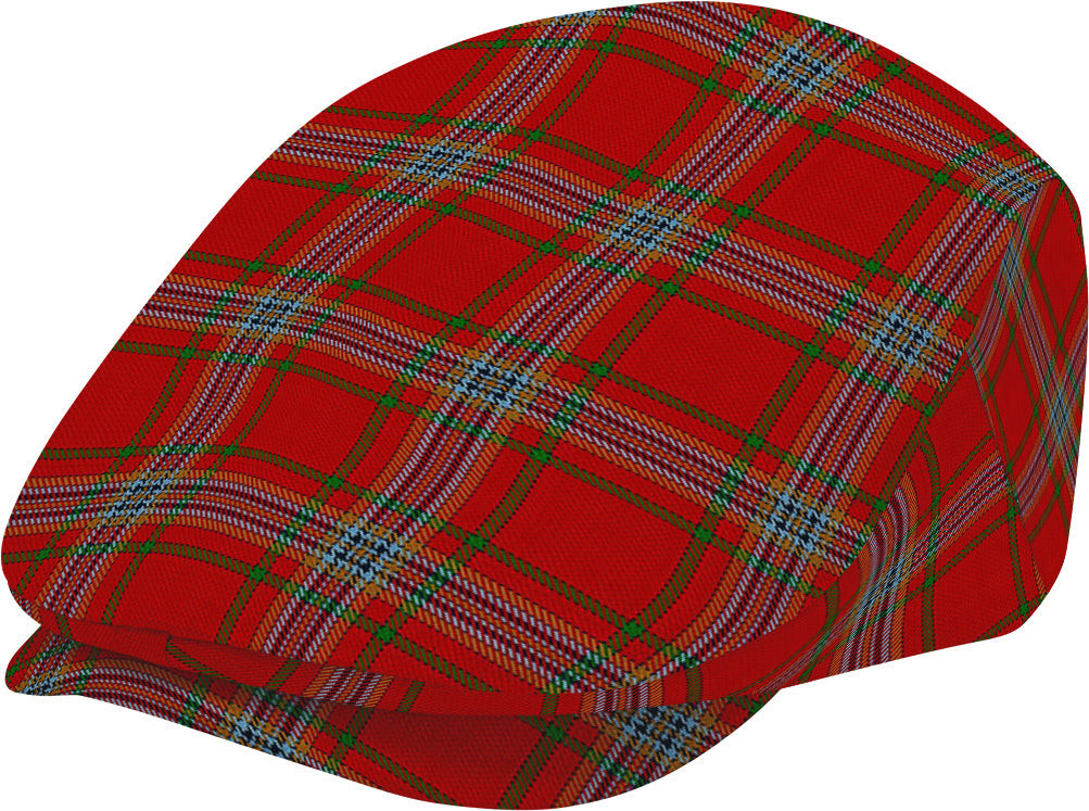 ScotsTee Shop Scottish Year of the Rat, The Jeff Cap Tartan Flat Cap