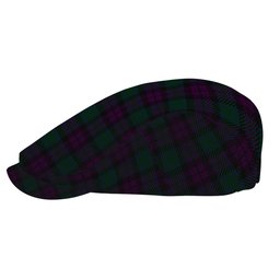 ScotsTee Shop Scottish MacArthur of Milton Hunting Jeff Cap Tartan Flat Cap