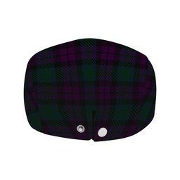 ScotsTee Shop Scottish MacArthur of Milton Hunting Jeff Cap Tartan Flat Cap