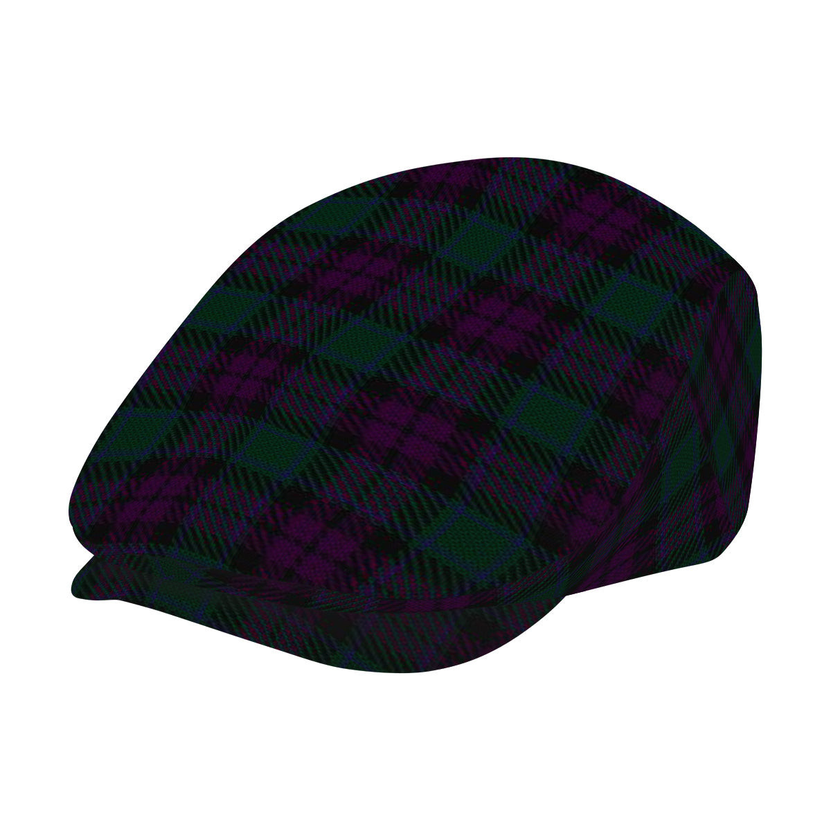 ScotsTee Shop Scottish MacArthur of Milton Hunting Jeff Cap Tartan Flat Cap