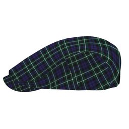 ScotsTee Shop Scottish Graham of Montrose Modern Jeff Cap Tartan Flat Cap