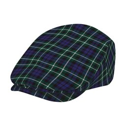 ScotsTee Shop Scottish Graham of Montrose Modern Jeff Cap Tartan Flat Cap