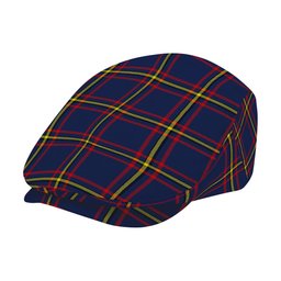 ScotsTee Shop Scottish MacLaine of Lochbuie Hunting Modern Jeff Cap Tartan Flat Cap