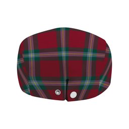 ScotsTee Shop Scottish MacLaine of Loch Buie Modern Jeff Cap Tartan Flat Cap