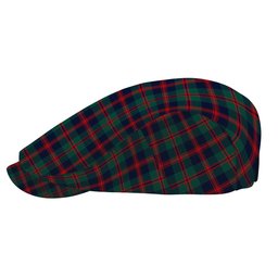 ScotsTee Shop Scottish Robertson of Struan Modern Jeff Cap Tartan Flat Cap