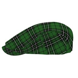 ScotsTee Shop Scottish MacLean of Duart Hunting Ancient Jeff Cap Tartan Flat Cap