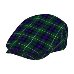 ScotsTee Shop Scottish MacDonald of the Isles Hunting Modern Jeff Cap Tartan Flat Cap