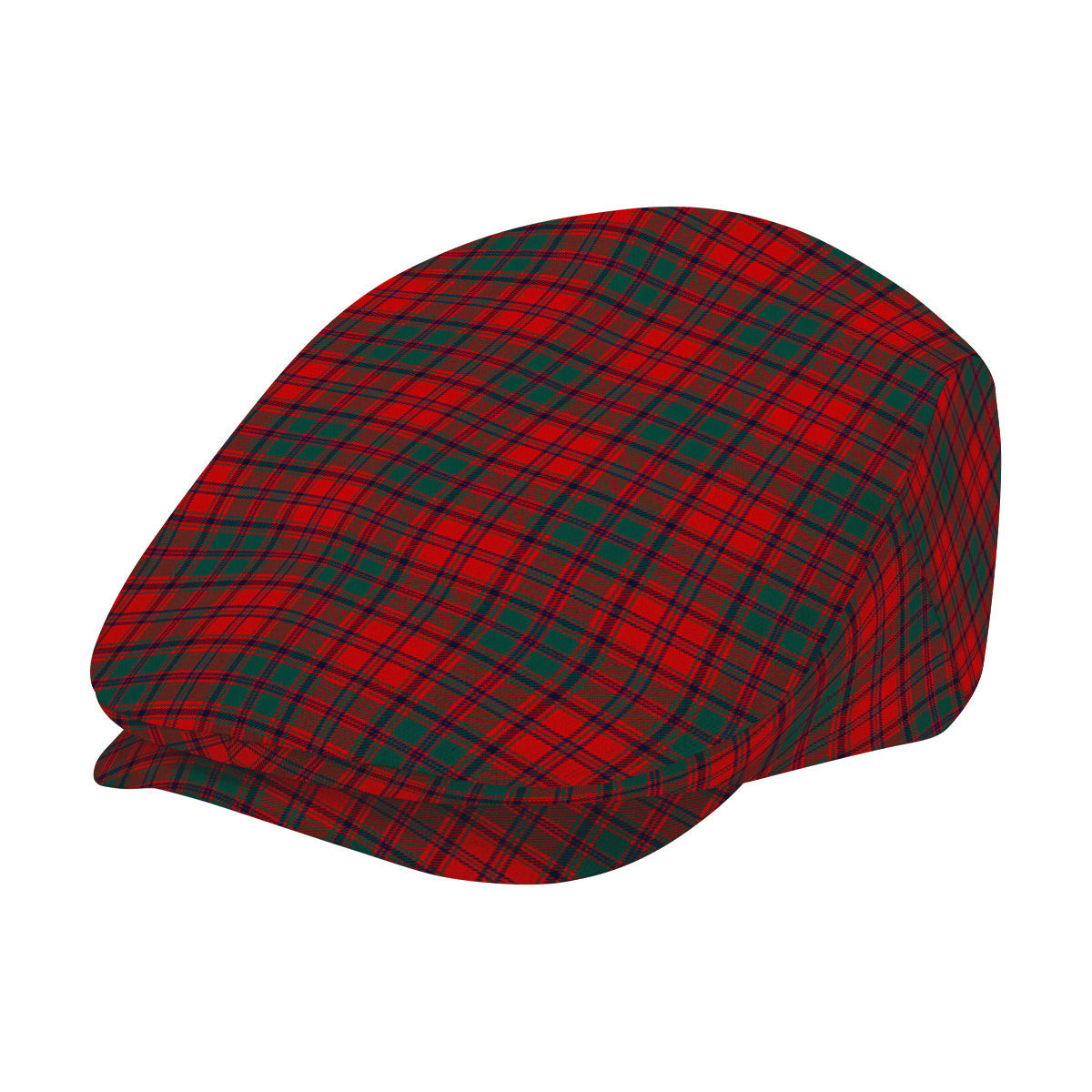 ScotsTee Shop Scottish Stewart of Appin Modern Clan Jeff Cap Tartan Flat Cap