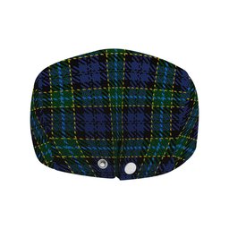 ScotsTee Shop Scottish Hogarth of Firhill 2 Jeff Cap Tartan Flat Cap