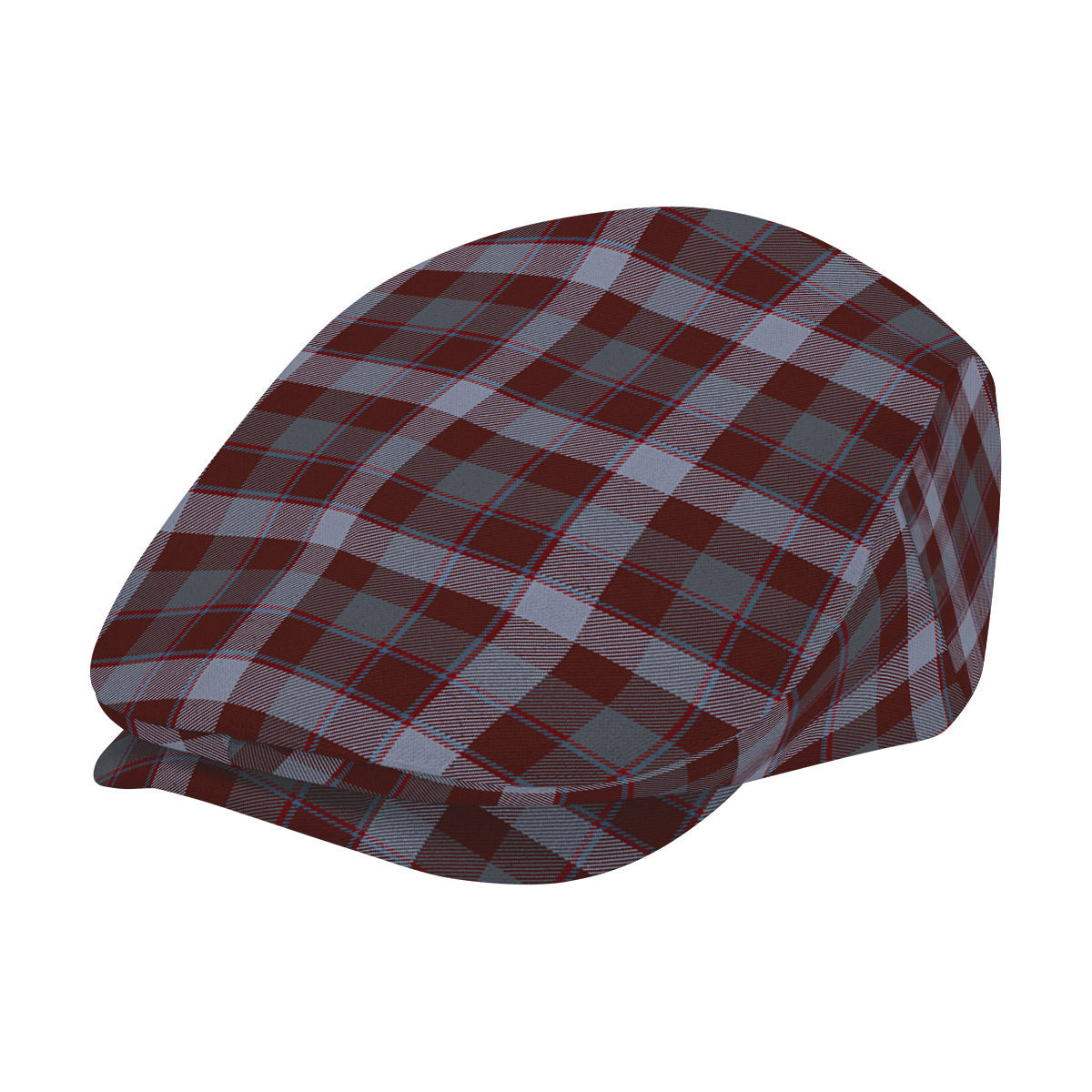 ScotsTee Shop Scottish Jardine of Castlemilk Modern Jeff Cap Tartan Flat Cap