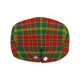 ScotsTee Shop Scottish McDonald of Kingsburgh Modern Jeff Cap Tartan Flat Cap