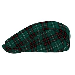 ScotsTee Shop Scottish MacAuley of Lewis Modern Jeff Cap Tartan Flat Cap