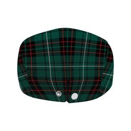 ScotsTee Shop Scottish MacAuley of Lewis Modern Jeff Cap Tartan Flat Cap