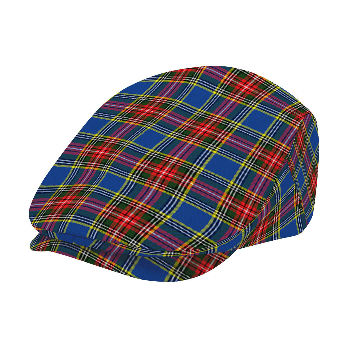 ScotsTee Shop Scottish MacBeth Modern SC Jeff Cap Tartan Flat Cap