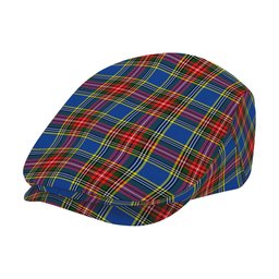 ScotsTee Shop Scottish MacBeth Modern SC Jeff Cap Tartan Flat Cap