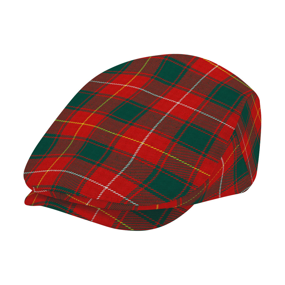 ScotsTee Shop Scottish McFie Modern Jeff Cap Tartan Flat Cap