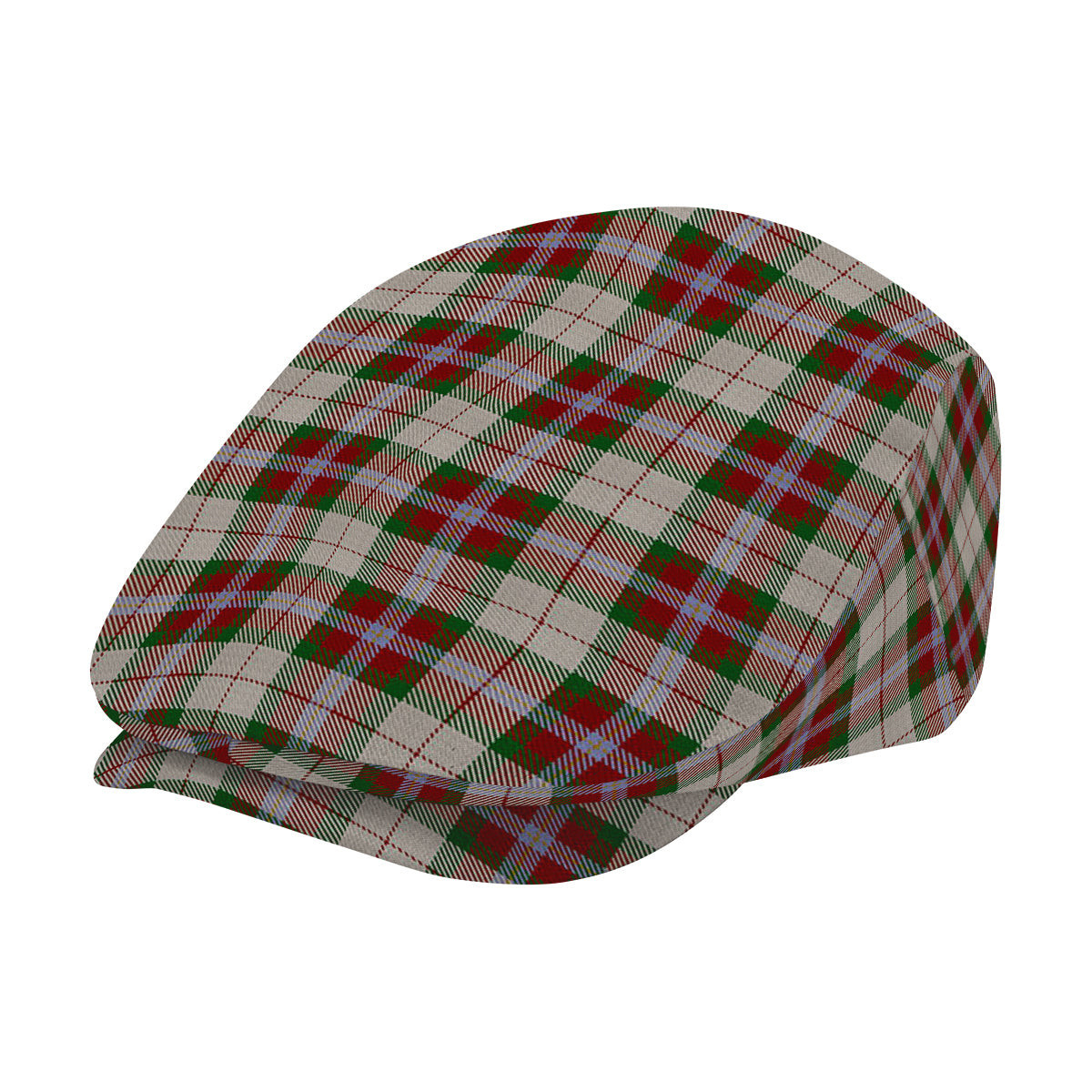 ScotsTee Shop Scottish McLean Dress Jeff Cap Tartan Flat Cap