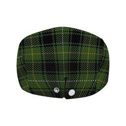 ScotsTee Shop Scottish McIvor Hunting Jeff Cap Tartan Flat Cap