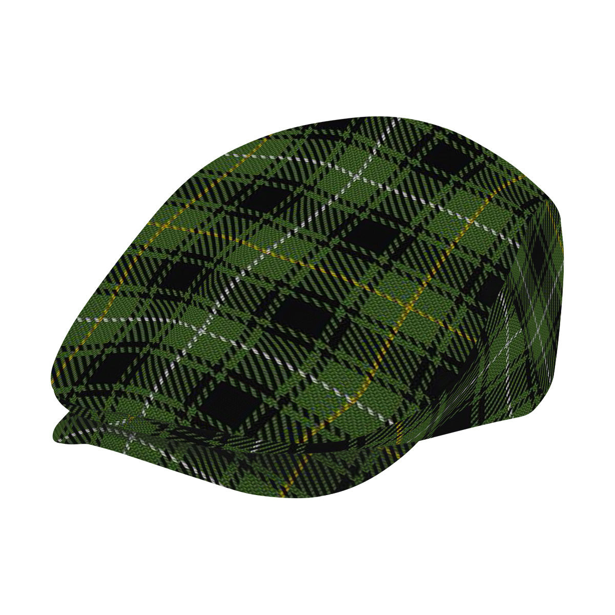 ScotsTee Shop Scottish McIvor Hunting Jeff Cap Tartan Flat Cap
