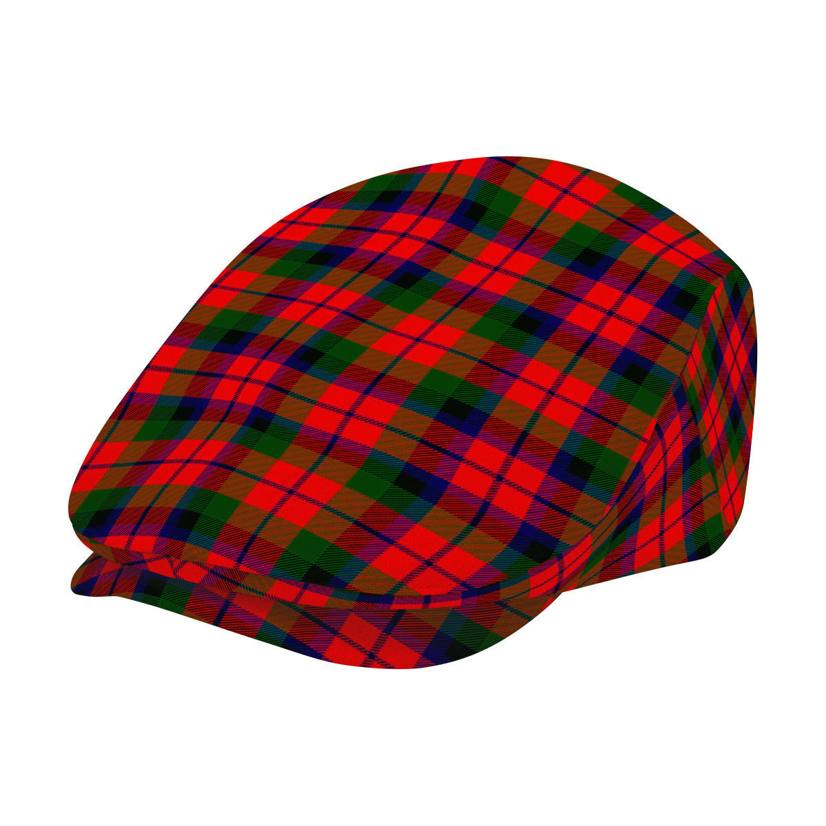 ScotsTee Shop Scottish Mcnaghten Modern Jeff Cap Tartan Flat Cap