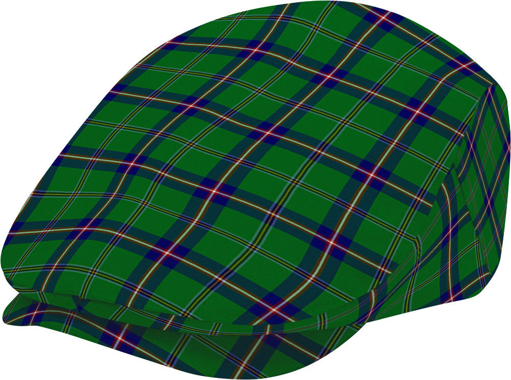 ScotsTee Shop Scottish Washington State Jeff Cap Tartan Flat Cap