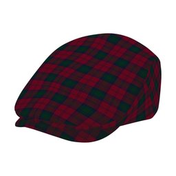 ScotsTee Shop Scottish Lindsay 1 Jeff Cap Tartan Flat Cap