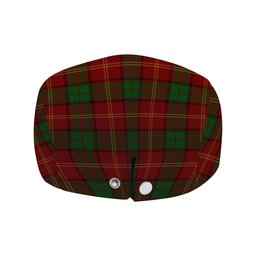 ScotsTee Shop Scottish Kirk Jeff Cap Tartan Flat Cap