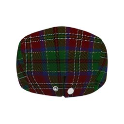ScotsTee Shop Scottish McCulloch Jeff Cap Tartan Flat Cap