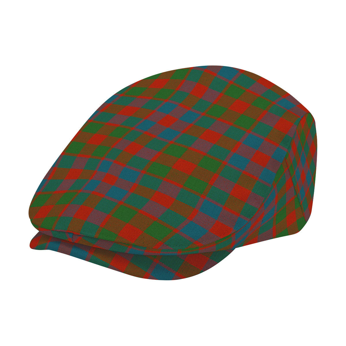 ScotsTee Shop Scottish Gow Ancient Jeff Cap Tartan Flat Cap