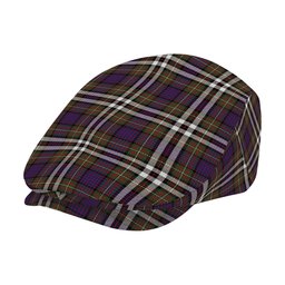 ScotsTee Shop Scottish McDonell of Glengarry Dress Modern Jeff Cap Tartan Flat Cap