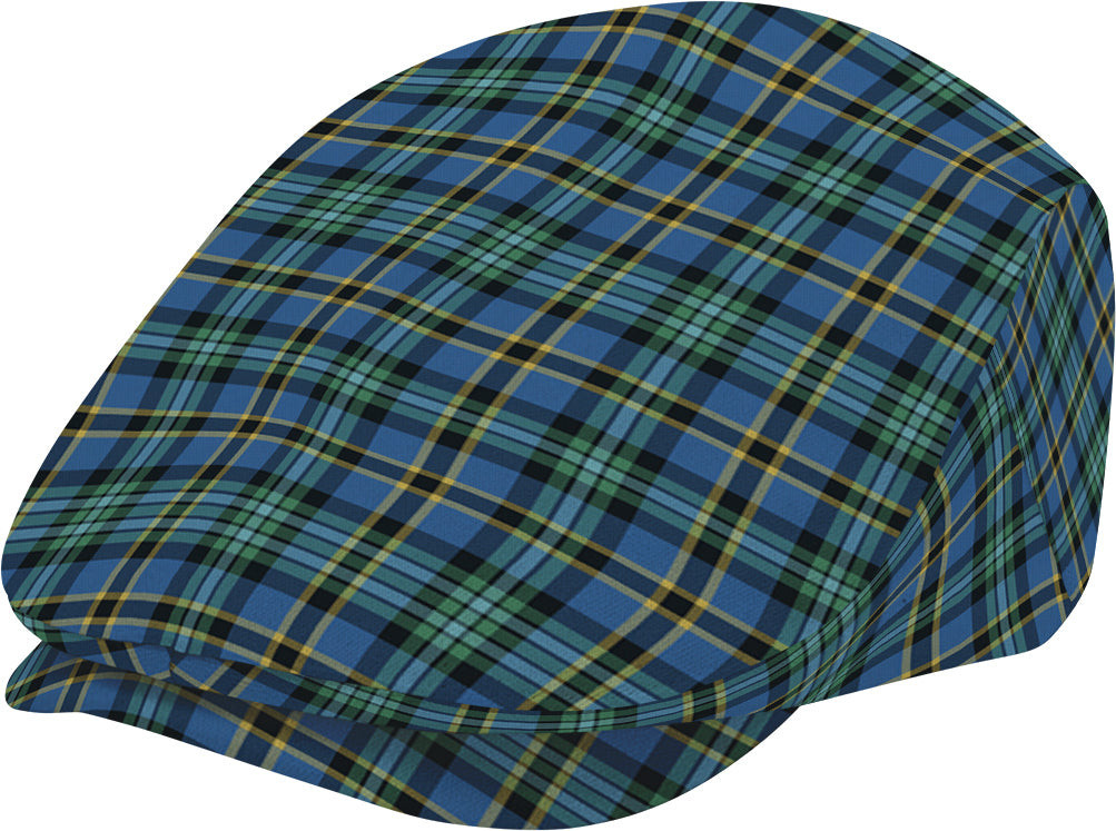ScotsTee Shop Scottish Weir Ancient SC Jeff Cap Tartan Flat Cap