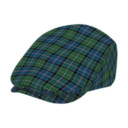 ScotsTee Shop Scottish Stirling Modern Jeff Cap Tartan Flat Cap