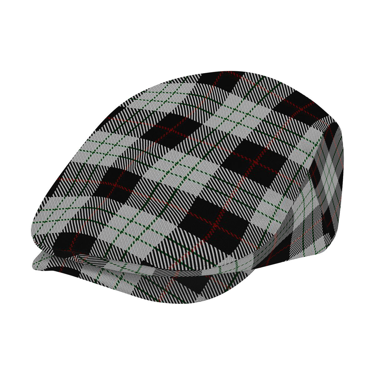 ScotsTee Shop Scottish Kierson Jeff Cap Tartan Flat Cap