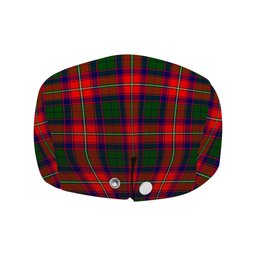 ScotsTee Shop Scottish Riddell Jeff Cap Tartan Flat Cap