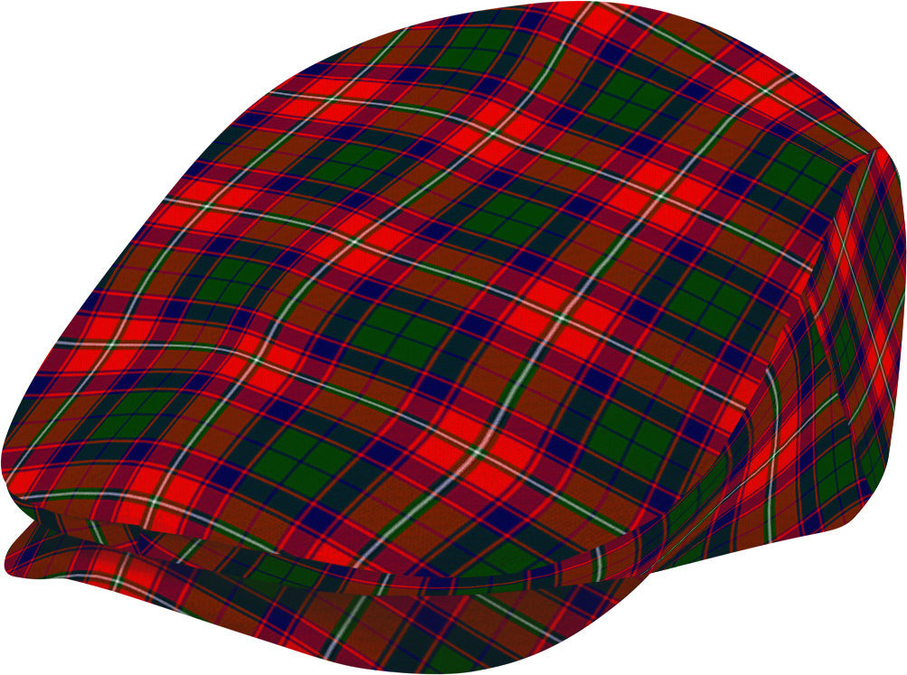 ScotsTee Shop Scottish Riddell Jeff Cap Tartan Flat Cap